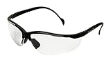 Pyramex SB1810R25T Venture II Readers Safety Glasses, Clear + 2.5 Anti-Fog Lens, Black
