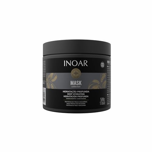 Mascarilla Brasileña Cabello Proteína y Madamia 500g- INOAR