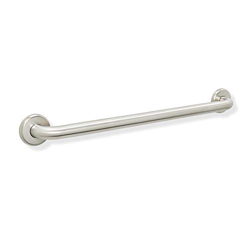 42” Shower Handle Smooth Grip | 304 Stainless Steel Bathroom Grab Bars for Seniors, Handicap Grab Bars | ADA Shower Bars Safety for Elderly Holds Upto 400lbs, Grab Bars for Bathtubs and Showers