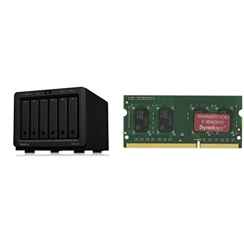 Image of Synology 6 Bay 2.5 inch NAS DS620slim (Diskless) & RAM DDR3L-1866 SO-DIMM 4GB (D3NS1866L-4G)
