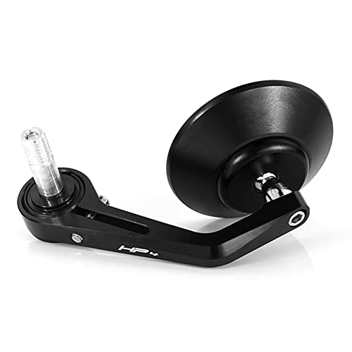 XBMTN Spiegel Für BMW HP4 2013 2014 2015 2016 2017 2018 2019 Motorrad Cafe Racer Bar End Spiegel Lenker Rückspiegel (Farbe : SCHWARZ, Größe : Normal)