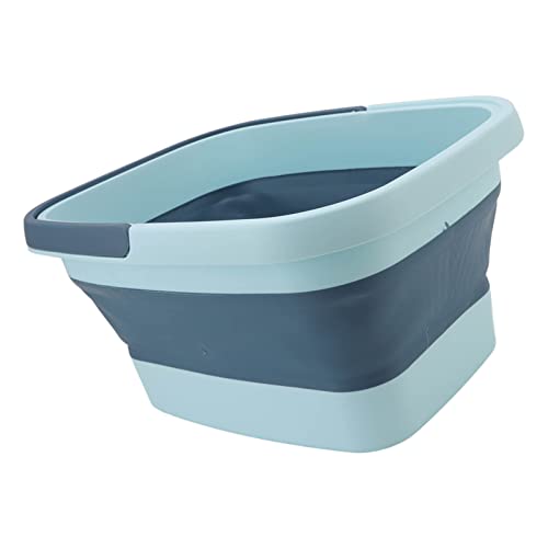 Bañera plegable de silicona para pies con asa miniatura 2