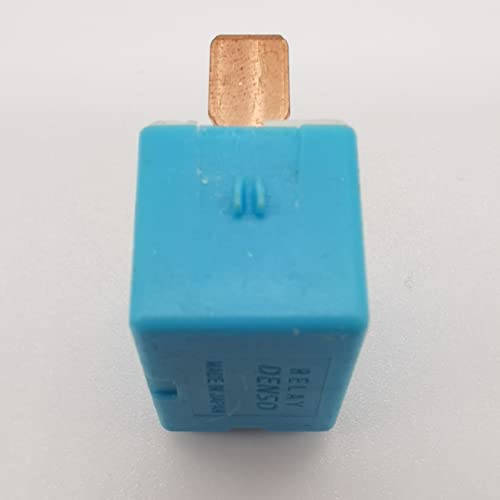 Multiple Use Relay 90987-02027 A/C Compressor Cooling Fan Relay For Toyota Oem 90080-87026, 90987-02028 Denso 156700-2870, 156700-2840 Ac Relays 4-Pin Blue #TOP2