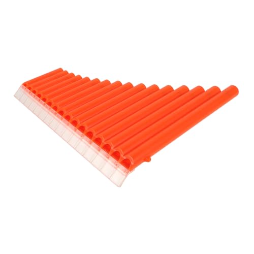 SUPVOX 16 Pan Flute Key of c Pan Woodwind Instrument Flute Key Pipes Instrument C Adults Panpipes D Learn Traditional Woodwind Music Pipe Panpipes Students Abs