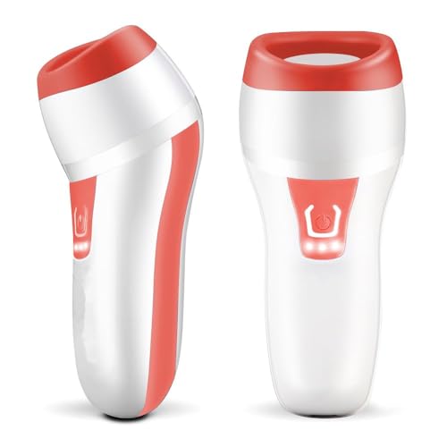 Lip Plumper Device - Automatic Fuller Lip Plumper Device USB Charging Portable Size 2 Styles for Lips Makeup (Orange)