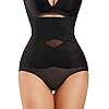 YERKOAD-Shapewear-for-Women-Waist-Trainer-Tummy-Control-Butt-Lifter-Panties-Hi-Waist-Short-Stomach-Body-Shaper-Cincher-Girdle YERKOAD Shapewear for Women Waist Trainer Tummy Control Butt Lifter Panties Hi-waist Shorts Stomach Body Shaper Cincher Girdles (XX-Large, Black)