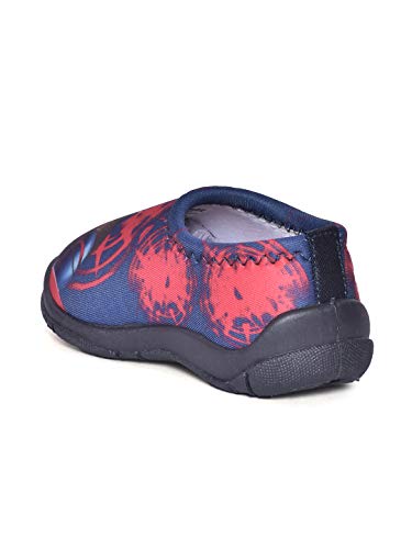 Image of Marvel Avengers Kids Boys Lycra Shoes by Toothless Navy Walking Shoes - 7 Kids UK (24 EU) (8 Kids US) (MAPBLS2773-NAVY)