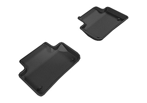 3D MAXpider Custom Fit Kagu Floor Mats (Black) Compatible with