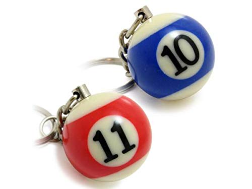Snooker and Pool Ball Key Chain (2pcs)-picture-35