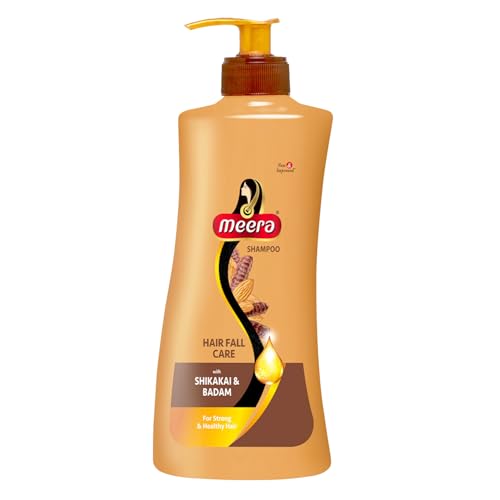 Meera Hairfall Care Shampoo, With Goodness Of Badam and Shikakai, For Men And Women, 650ml.