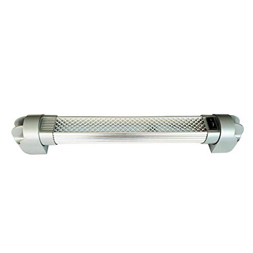 MARVIX LED Rotatable Strip Light 12V 24V 6 Watt Bright 327mm long Caravan Motorhome Boat Swivelling Lamp, Bright White - Image 3