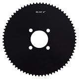 Go Kart Sprocket, 72 Tooth for 35 Chain Sprocket for Go Carts & Mini Bikes