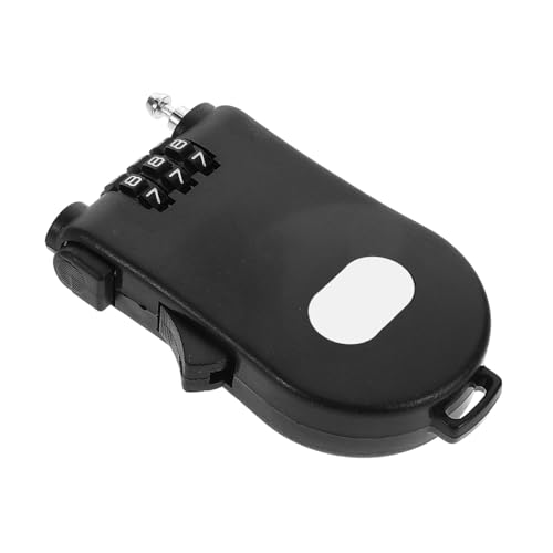 Ciieeo Small Electric Bike Lock Password Combination Padlock Steel Cable Retractable and Secure