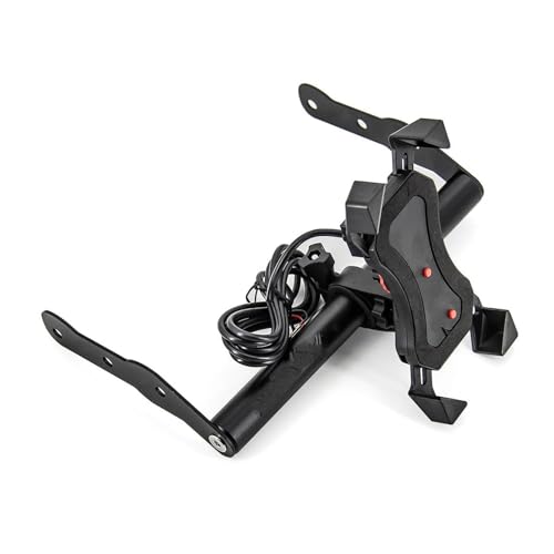 Support GPS moto CB500X adaptateur de navigation smartphone USB noir