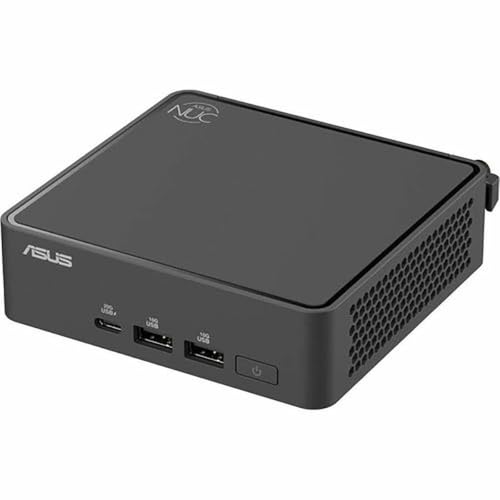 Image of Asus NUC 15 Pro RNUC15CRKU7089CU Desktop Computer - Intel Core Ultra 7 255H - 32 GB - 1 TB PCI Express NVMe SSD - Mini PC - Black