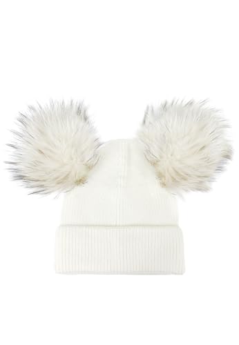 Chapeau d'hiver chaud bonnet avec pon pon femme QUEEN HELENA CP24-02