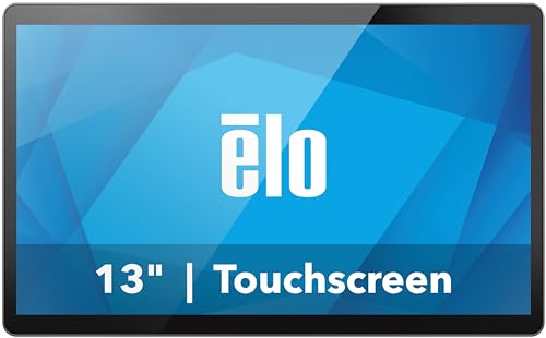 Image of Elo 1304LS - 13 inch Touchscreen Monitor Without Stand - TouchPro PCAP, 10 Touch, 1920 x 1080, Dark Gray