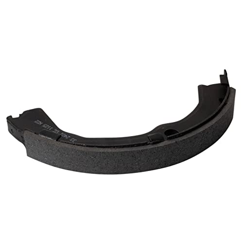 Image of TRQ Rear Brake Pad and Rotor Set Ceramic Parking Brake Shoe Compatible with 2009-2015 Cadillac CTS 2010-2015 Chevrolet Camaro