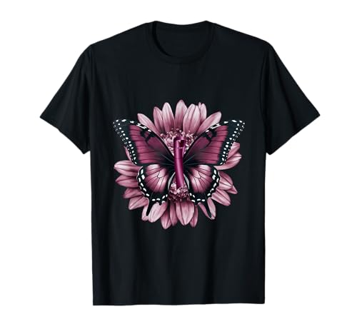 Concientización sobre el cáncer oral Sobreviviente de cáncer oral Girasol Camiseta