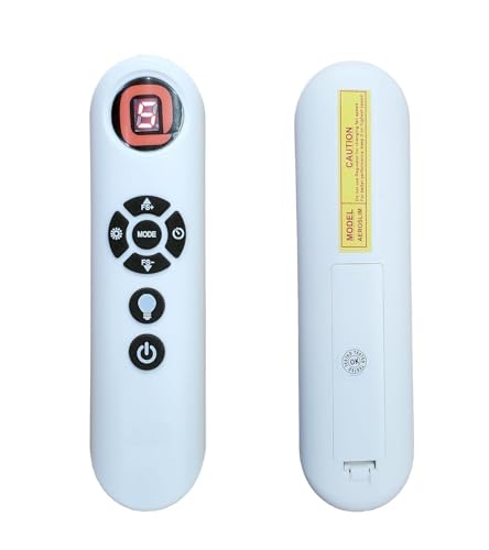 Image of Orient Ceiling Fan Remote Control with Sleep Timer, Speed Adjustment, Wireless Operation, White