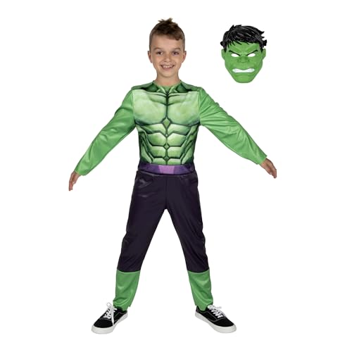 Disfraz oficial de Hulk para niños miniatura 3