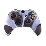 G-MOTIONS Xbox One Controller Case - Silicone Protection for Your Xbox Controller, Prevent Your Controller from Dirting and Provides Extra Protection in Case of Shock (White Brown), Multi