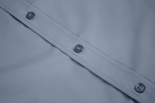 Alex Vando Mens Bamboo Dress Shirts Wrinkle Free Regular Fit Stretch Button Down Shirt