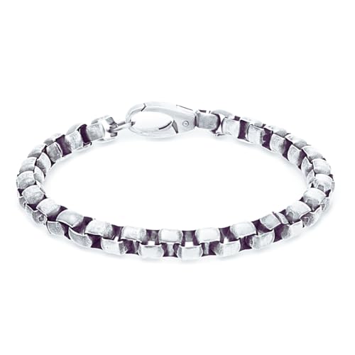 Nautica Rolo Chain Bracelet for Men Stainless Steel 8.5 Inches - image 1