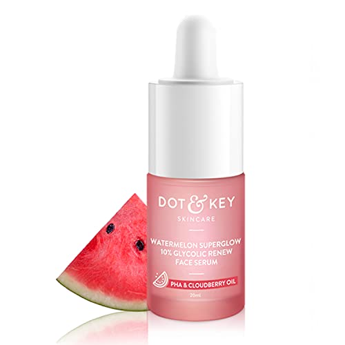 Image of Dot & Key Watermelon 10% Glycolic Acid Glow Face Serum, With KojicI, Targets Pigmentation And Oily Skin (20ml)