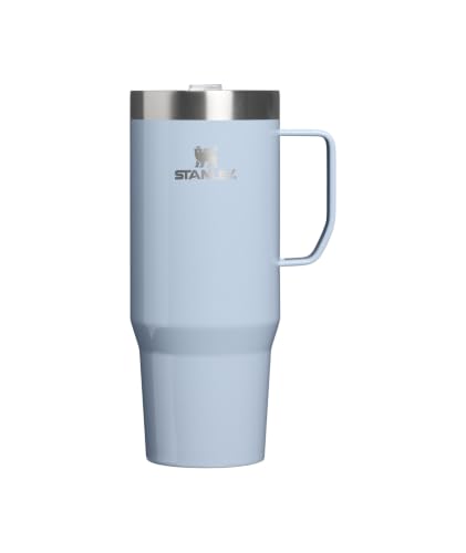 Image of STANLEY The Everyday Suburban Mug | 30 oz | Drink Through Lid | Cup for Coffee, Tea and Drinks | Insulated Stainless Steel Coffee Mug | BPA-Free | Blue Dream Gloss