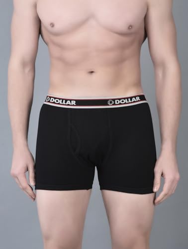 Image of Dollar Bigboss Men's Solid Cotton Trunk (Colour May Vary)