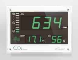 C02モニターマーベルシリーズ　マーベル001二酸化炭素測定 Amazon.co.jp: 大型CO2モニター マーベル301 スタンド付き