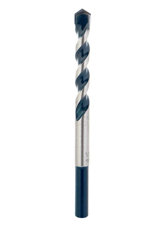 0.5 x 4 in. Blue Granite Percussion Hammer Drill Bit