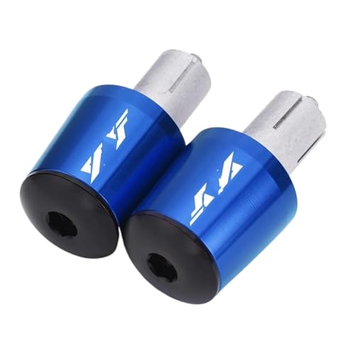 �I�[�g�o�C�p�n���h���o�[�G���h�L���b�v�v���O 7/8�C���`22mm�n���h���o�[�X���C�_�[�n���h���o�[�G���h�O���b�v�L���b�v �̂��߂� R3 R25 R6 R1 R125 R250 R6s �I�[�g�o�C�O���b�v�v���O(Blue)