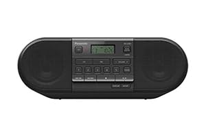 Panasonic RX-D500 CD-Radio Boombox Schwarz