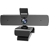 1080P Web Camera, 60FPS Webcam with Microphone, Qtniue USB Webcam Desktop or Laptop, Streaming...