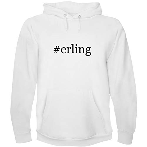The Town Butler #Erling - Men's Hoodie Sweatshirt, White, XX-Large