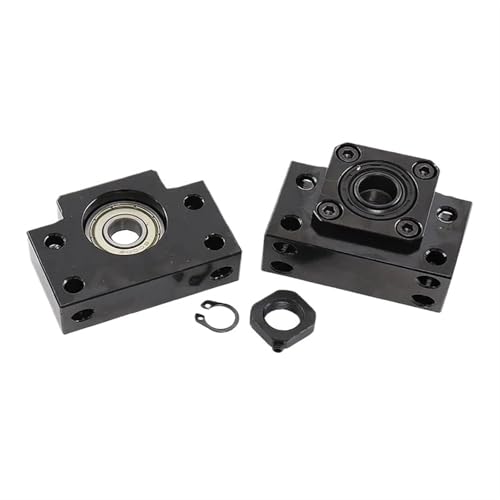 Vis à billes DFU4005 avec écrou double, support BK/BF et accouplement pour CNC 150 mm