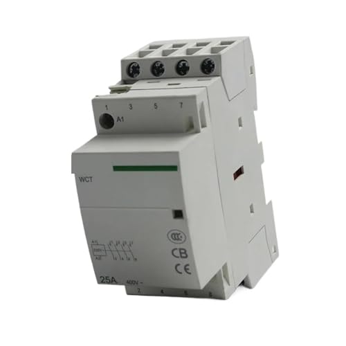 Contacteur AC 4P 16A à double contact 2NO 2NC pour automatisme domestique silencieux 220V