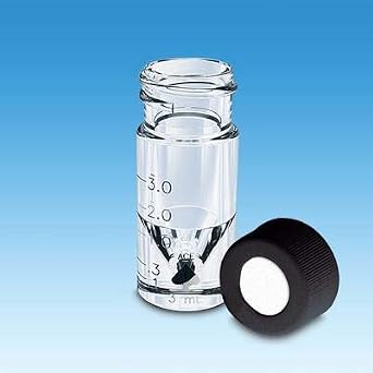 9590-15 Conical Bottom Heavy Wall Vial, 3 mL Capacity, 14/10 Outer Joint