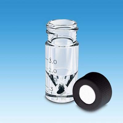 円錐底ヘビーウォールバイアル 容量1ml アウタージョイント 7/10 9590-10