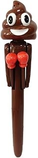 Farting Poop Pen - 3 Funny Fart Sounds, Perfect Stocking Stuffers for Kids, Teens & Boys - Hilarious Christmas Gag Gifts & White Elephant Gift Ideas