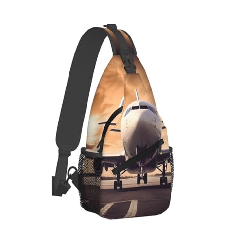 Sling Backpack Crossbody Sling Bag Airplane Chest Bag Daypack miniatura 1