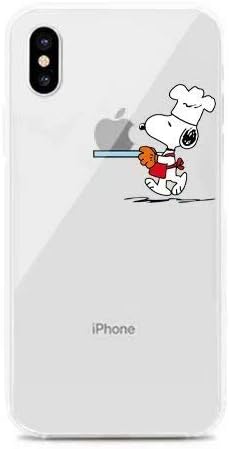 Amazon Iphone 全サイズ対応 スヌーピー Peanut クリアケース アップルマークがオシャレになるデザインケース シェフ 6plus 6splus Smap 014c 30 ケース カバー 通販