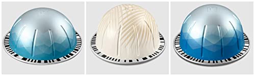 Nespresso® Vertuoline The Ice Assortment Ice Coffee Summer 2022 - Limited Edition Tropical Coconut Flavor Over Ice, Ice Leggero & Ice Forte For A Total Of 30 Capsules Pods #TOP22