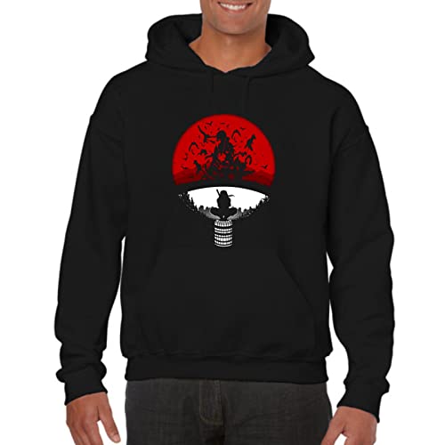 Sudadera de Hombre Shuriken Manga Anime Zorro Nueve Colas 012 XL