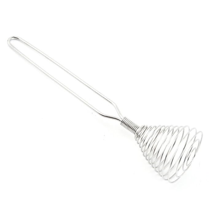 Enyolidimk Stainless Steel Press Type Egg Beater Egg Scrambler Egg Cream Mixer Hand Mixer Household Manual Press Type