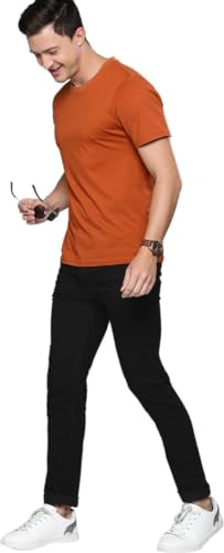 Image of Regular Men Black Jeans () Oak Men BLK 1001 