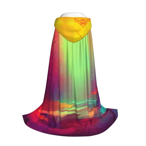 Cape médiévale fluide et légère pour défilés cosplay et GN