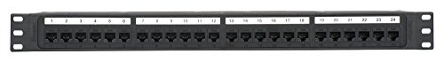 Panduit - NK5EPP48P - Panduit NetKey Punchdown Style Patch Panel - Patch panel - RJ-45 X 48 - 2U - 19